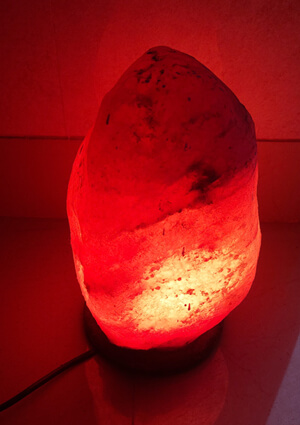 salt rock lamp